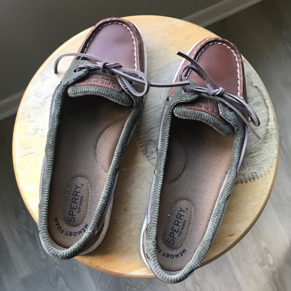 Sperry Topsiders, Brown, Women’s